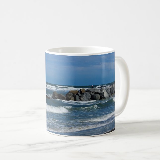 Caneca De Café Folly Beach Atlantic Coffee Mug (Frente Esquerda)