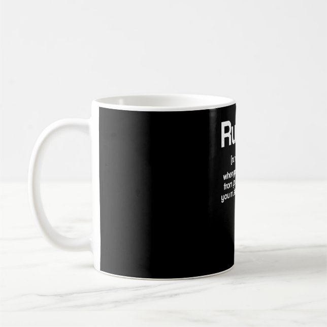 Caneca De Café Fome de Runner de Definição Incrível e Fome (Esquerda)