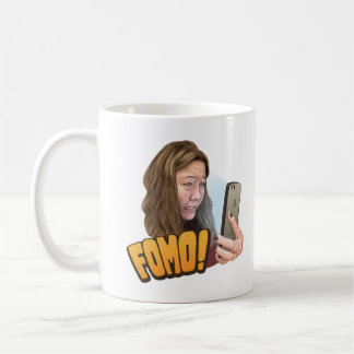 CANECA DE CAFÉ FOMO!