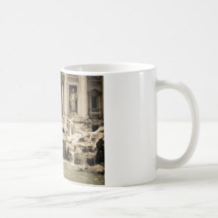 Caneca De Café Fonte clássica do Trevi, Roma