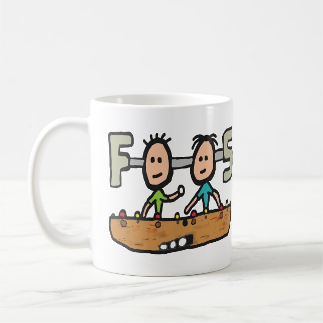 Caneca De Café Foosball (Esquerda)