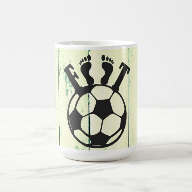 Caneca De Café Footprint of Victory (Centro)