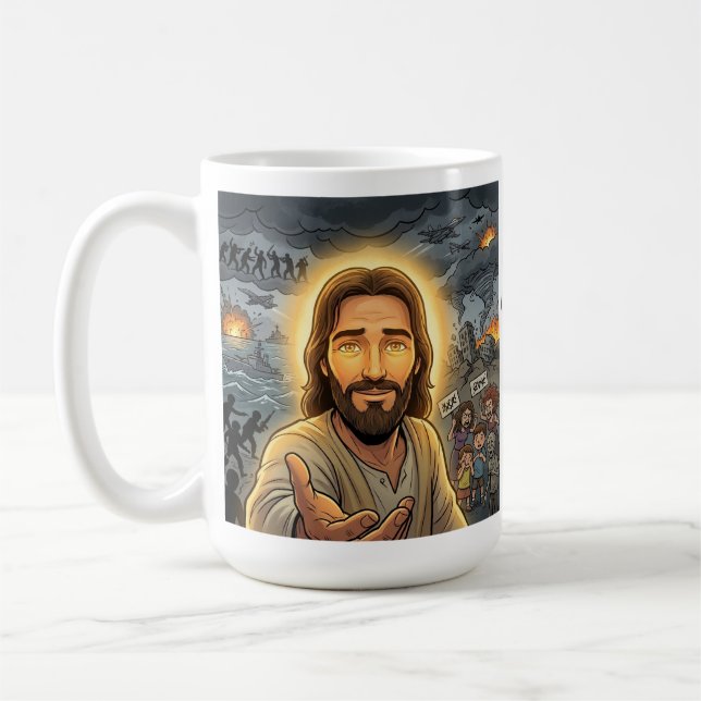 Caneca De Café Foque em Mim (Esquerda)