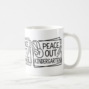 Caneca De Café Fora do 5º ano Última pausa de verão na escola