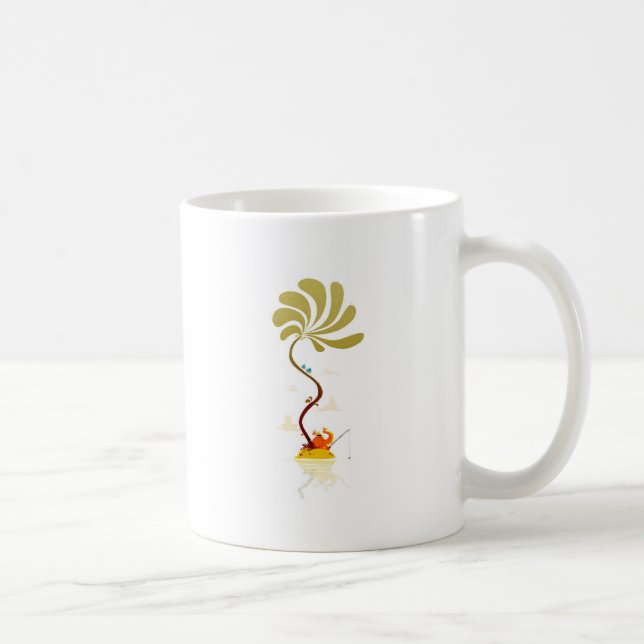 Caneca De Café Fora do dia (Direita)