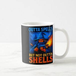 Caneca De Café Fora Feitiços Mas Não Fora Conchas Mágicas Fantasi