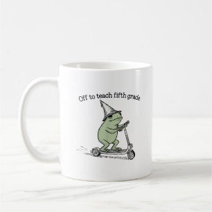 Caneca De Café Fora para Ensinar Sapo Rã de Quinto Grau