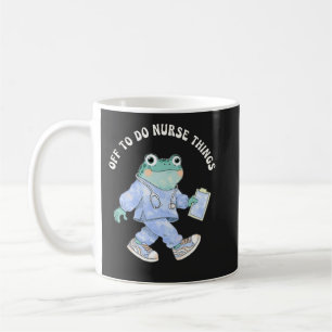Caneca De Café Fora Para Fazer Coisas de Enfermeira Sapo Fofo em