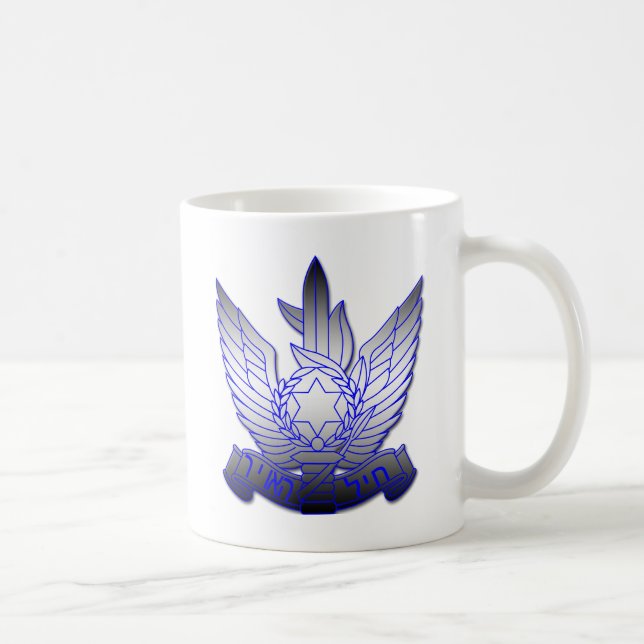 Caneca De Café Força aérea israelita 2 (Direita)