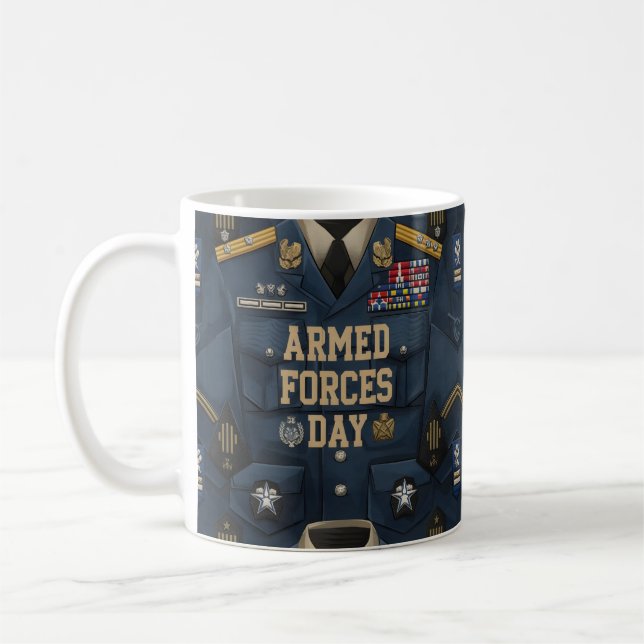 Caneca De Café Força das Forças Armadas (Esquerda)