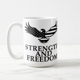 Caneca De Café Força e liberdade