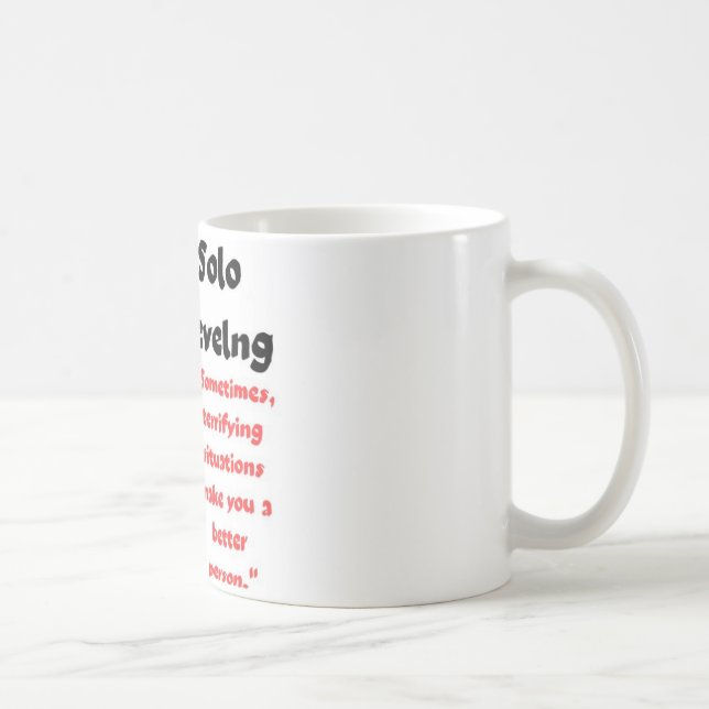 Caneca De Café Força na transformação através da tria assustadora (Direita)