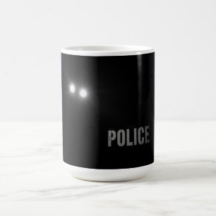 Caneca De Café Força Policial Urbana – Design de Rua Tático