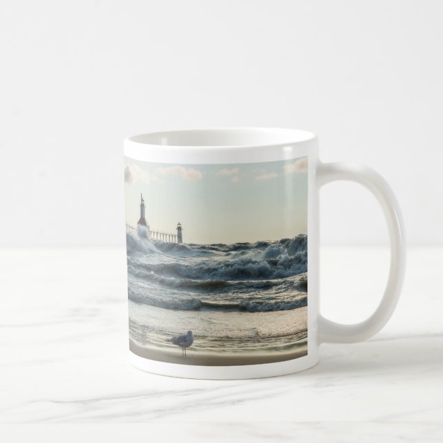 Caneca de Café Força por trás da Beleza (Direita)