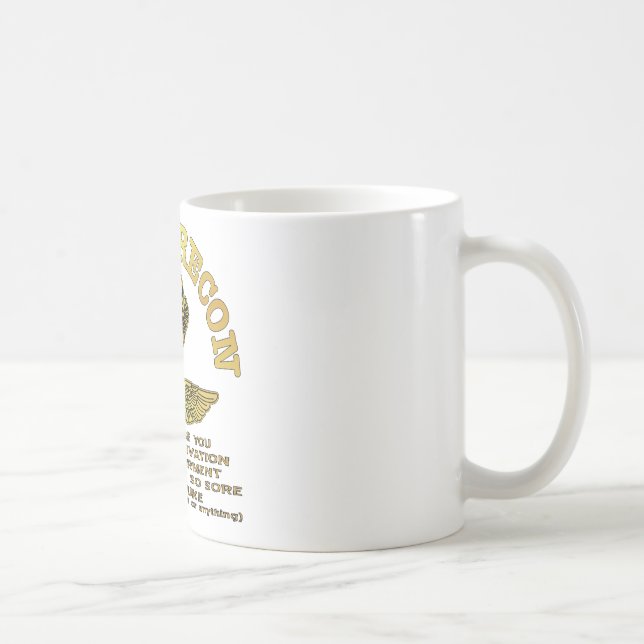 Caneca De Café Força Recon nós prometemo-lo…. (Direita)