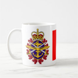 Caneca De Café Forças Armadas Canadianas
