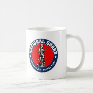 Caneca De Café Forças armadas do logotipo da guarda nacional do