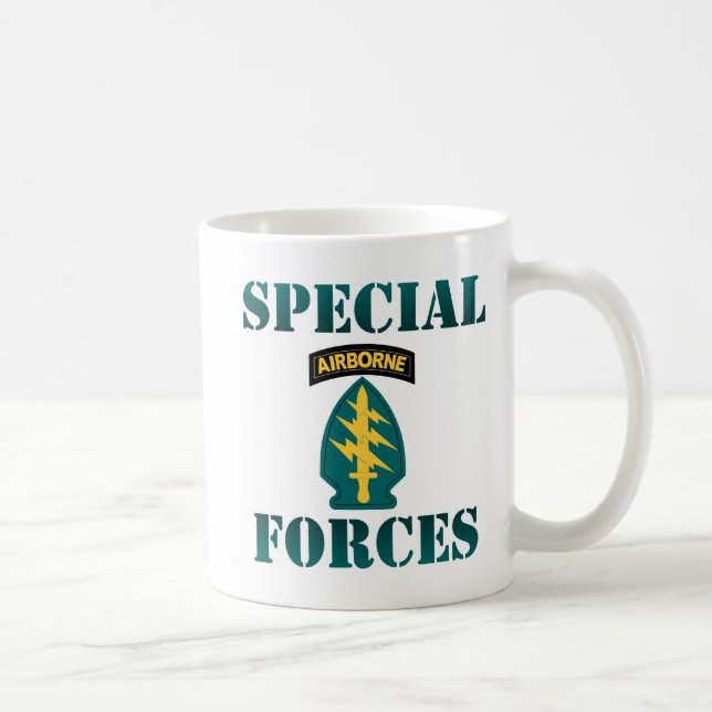 Caneca De Café Forças Especiais dos EUA (Direita)