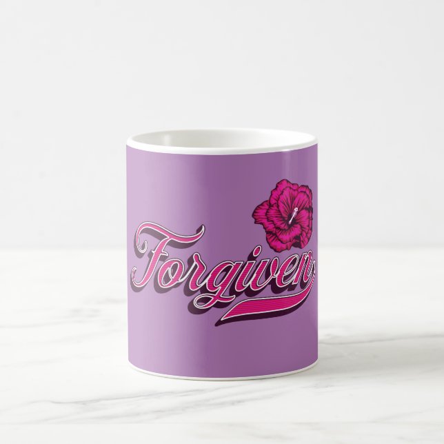 Caneca De Café Fordado Hibiscus (Centro)