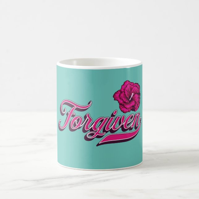 Caneca De Café Fordado Hibiscus (Centro)