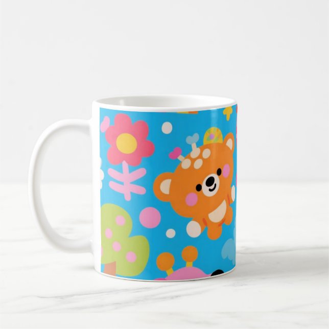 Caneca De Café Forest Friend Happy  Mug, 11 oz (Esquerda)