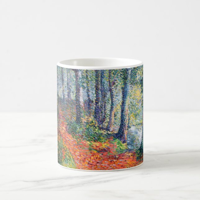 Caneca De Café Forest Undergrowth (por Léo Gausson) (Centro)