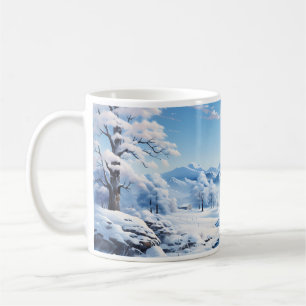 Caneca De Café Forest Winter In Wonderland