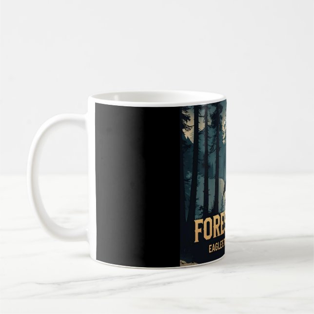 Caneca De Café Forestblood – Espíritu Salvaje Nacido del Bosque (Esquerda)