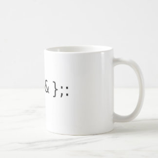 Caneca De Café Fork Bomb