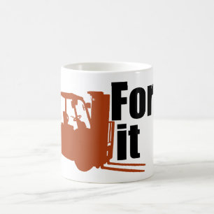 Caneca De Café Fork Lift LoL