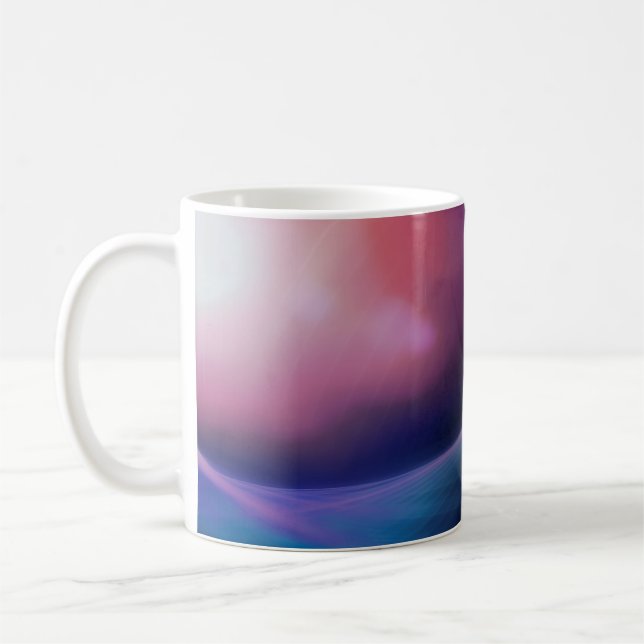 Caneca De Café forma abstrato para formar para tingir (Esquerda)