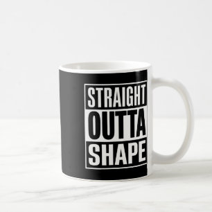 Caneca De Café Forma de Saída de hetero - Fortalecimento Engraçad