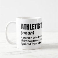 Formador atlético Definição engraçada Café Mug