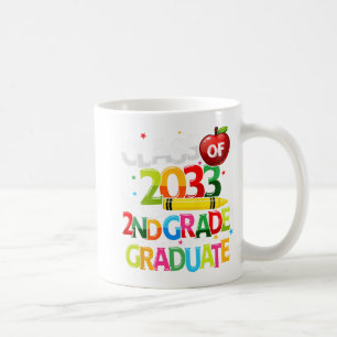 Caneca De Café Formando Cl De 2033 Último Dia Da Escola G