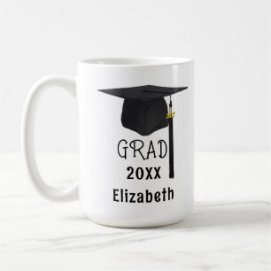 Caneca De Café Formando de BONÉ DE FORMATURA Personalizado