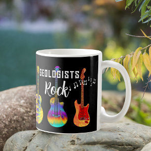 Caneca De Café Formando Geologista Rock Graduado