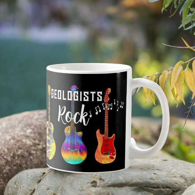 Caneca De Café Formando Geologista Rock Graduado (Graduate geologists Rock funny earth sciences graduation coffee mug gift)