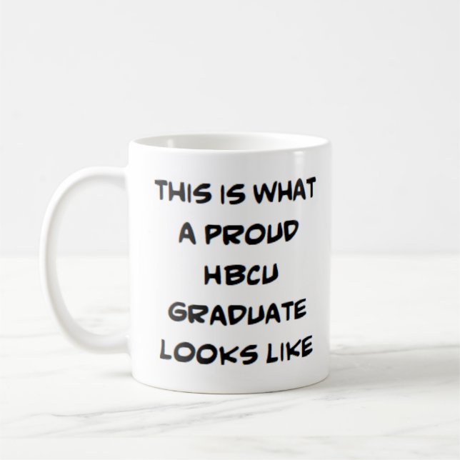 Caneca De Café formando hbcu, incrível (Esquerda)