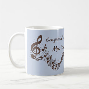 Caneca De Café Formando musical para estudantes