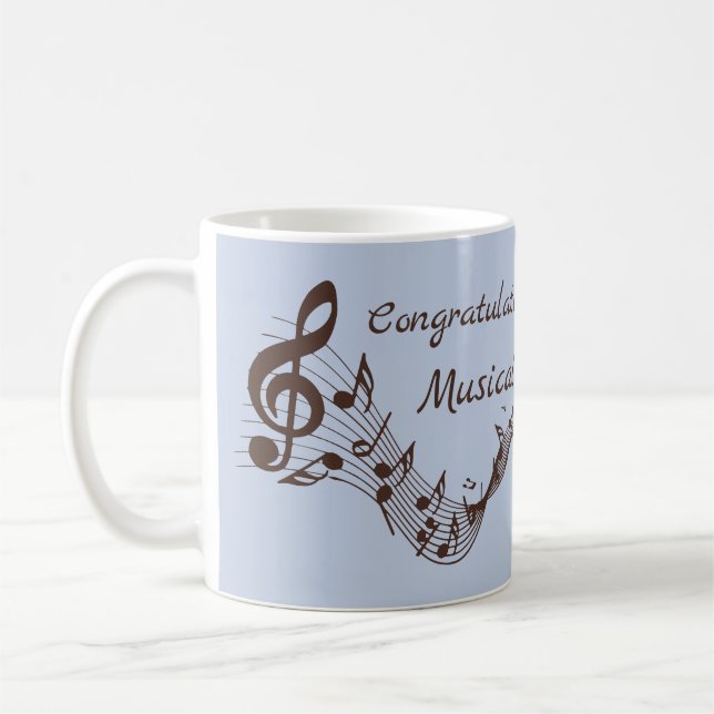 Caneca De Café Formando musical para estudantes (Esquerda)