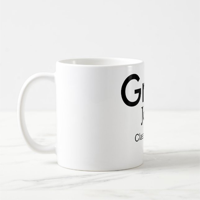 Caneca De Café formando nome de adicionar nome do garoto grava te (Esquerda)