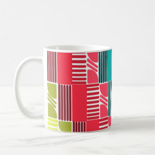 Caneca De Café Formas e Linhas Bauhaus 2