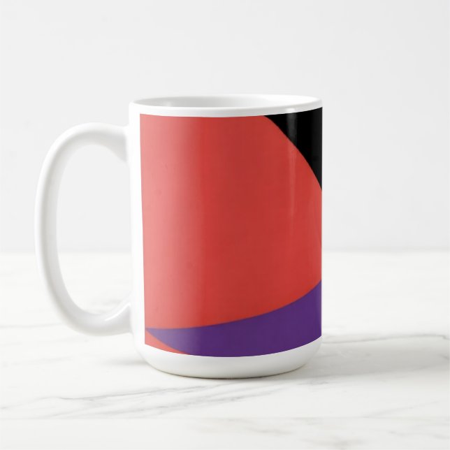 Caneca De Café Formas geométricas em cores diferentes (Esquerda)