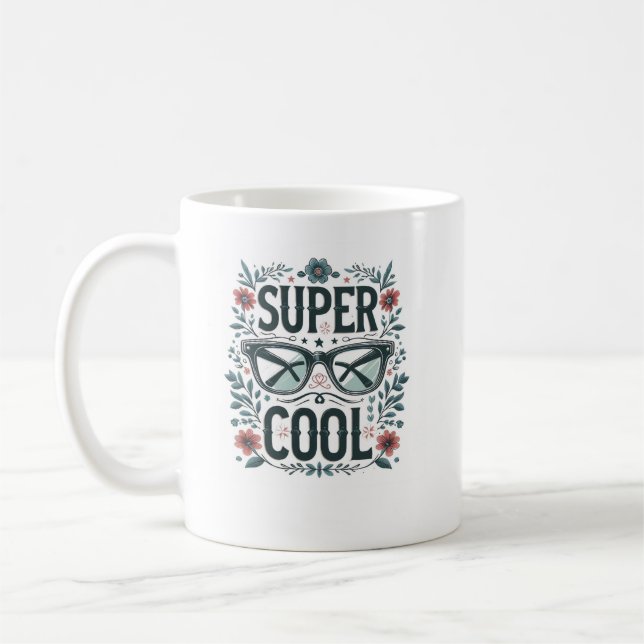 Caneca De Café Formas Legal Botânicas (Esquerda)