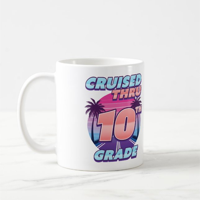 Caneca De Café Formatação Cruzada até à 10ª Graduação (Esquerda)