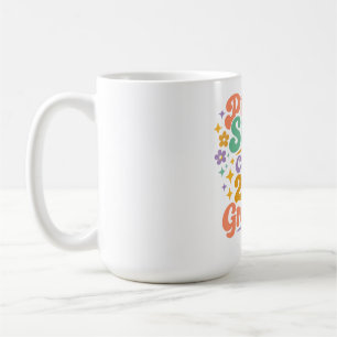Caneca De Café Formatura da Irmã Orgulhosa Turma de 2026 Retro Gr