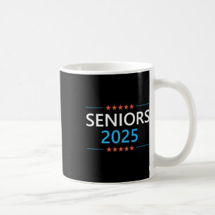 Caneca De Café Formatura da Turma de 2025 Volta às Aulas Graduaçã