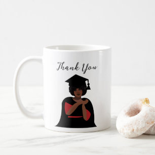 Caneca De Café Formatura de Mulher Sorridente Personalizada