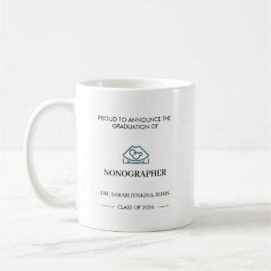 Caneca De Café Formatura do Sonografista RDMS da Turma de 2026