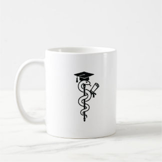 Caneca De Café Formatura Médica Cobra Engraçada